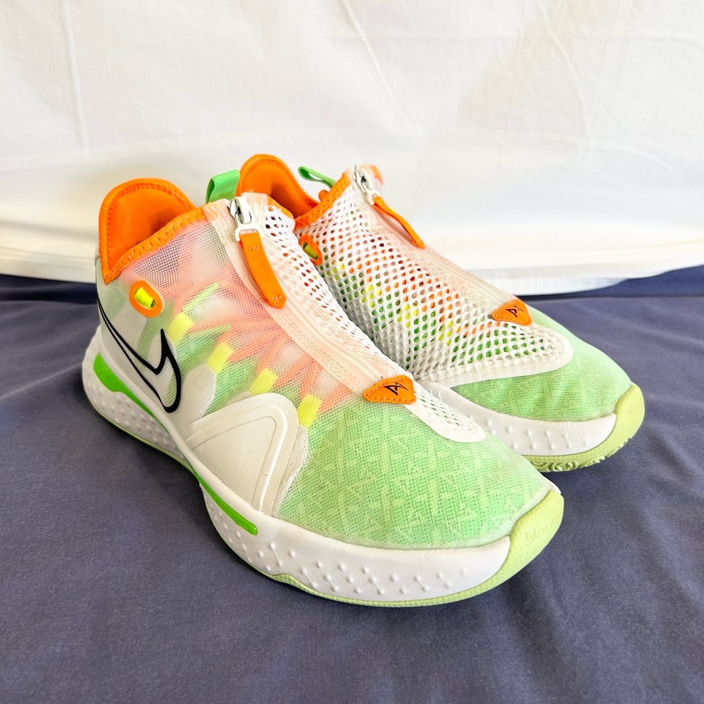 Nike PG 4 White Gatorade size 9.5 MEN’S BASKETBALL SHOES - Picture 2 of 8